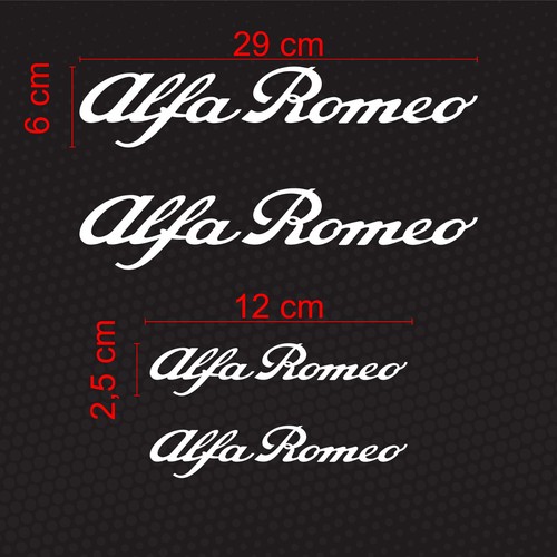 Kit adesivi compatibili alfa - kit,