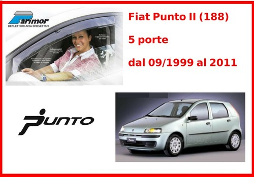 Deflettori aria per fiat punto - aria,
