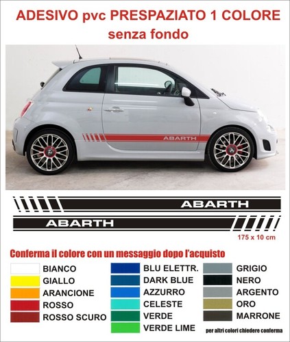 Kit adesivi strisce fiat - kit,