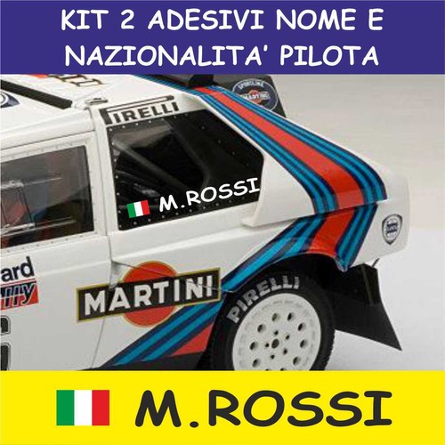 Kit adesivi nome e - 2,