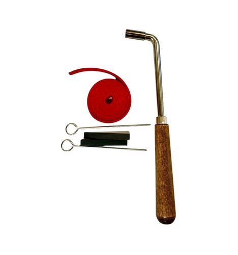 Piano tuning hammer and mute - and,